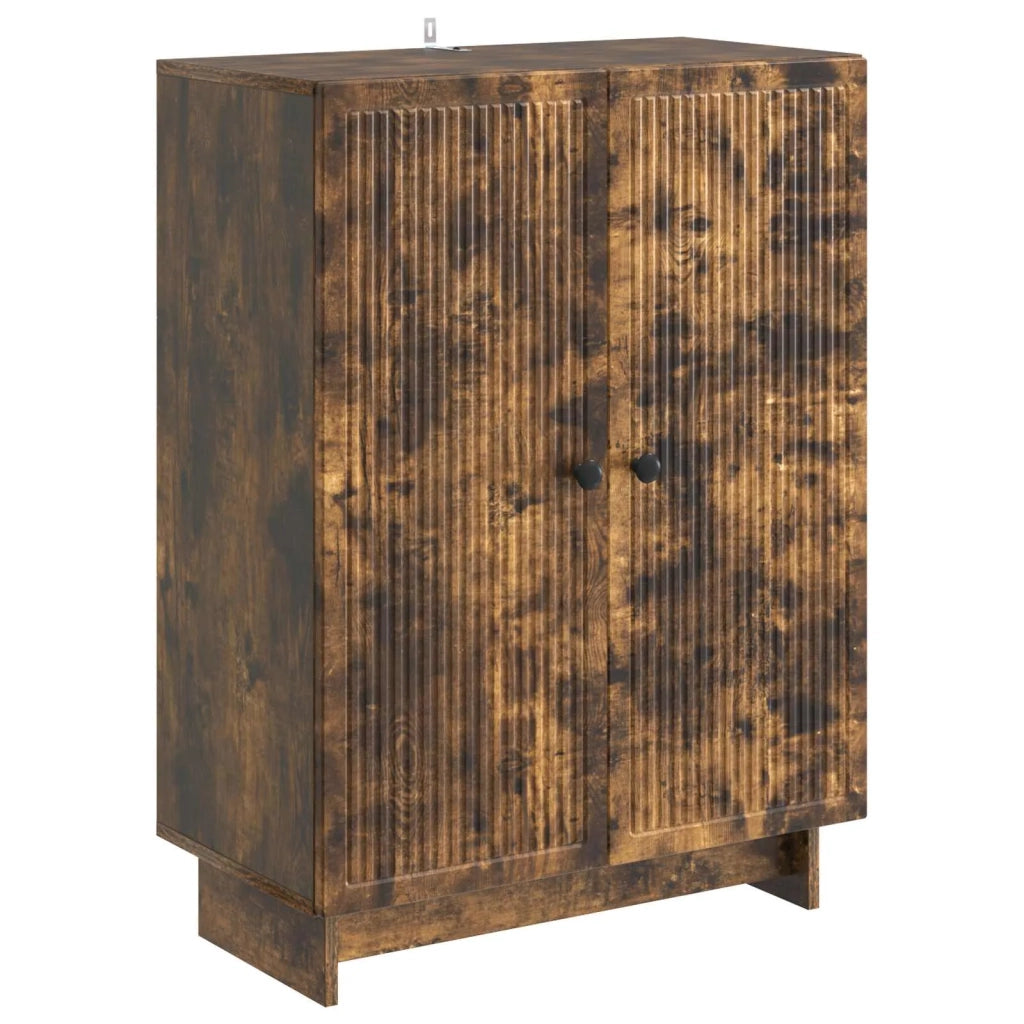 Credenza Rovere Fumo 66 x 34,5 x 90 cm Legno ingegnerizzato