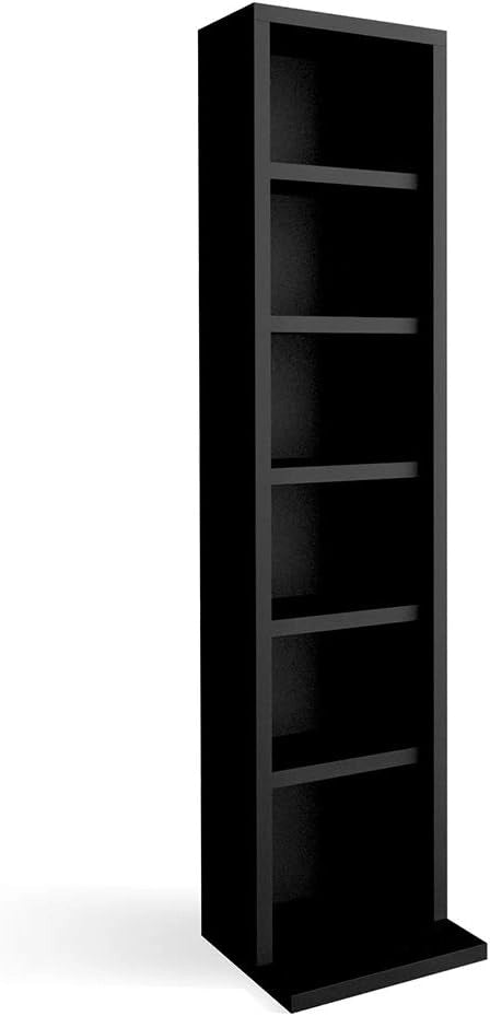 Scaffale porta cd, Bianco, 21 x 91.8 cm Set grande da 2