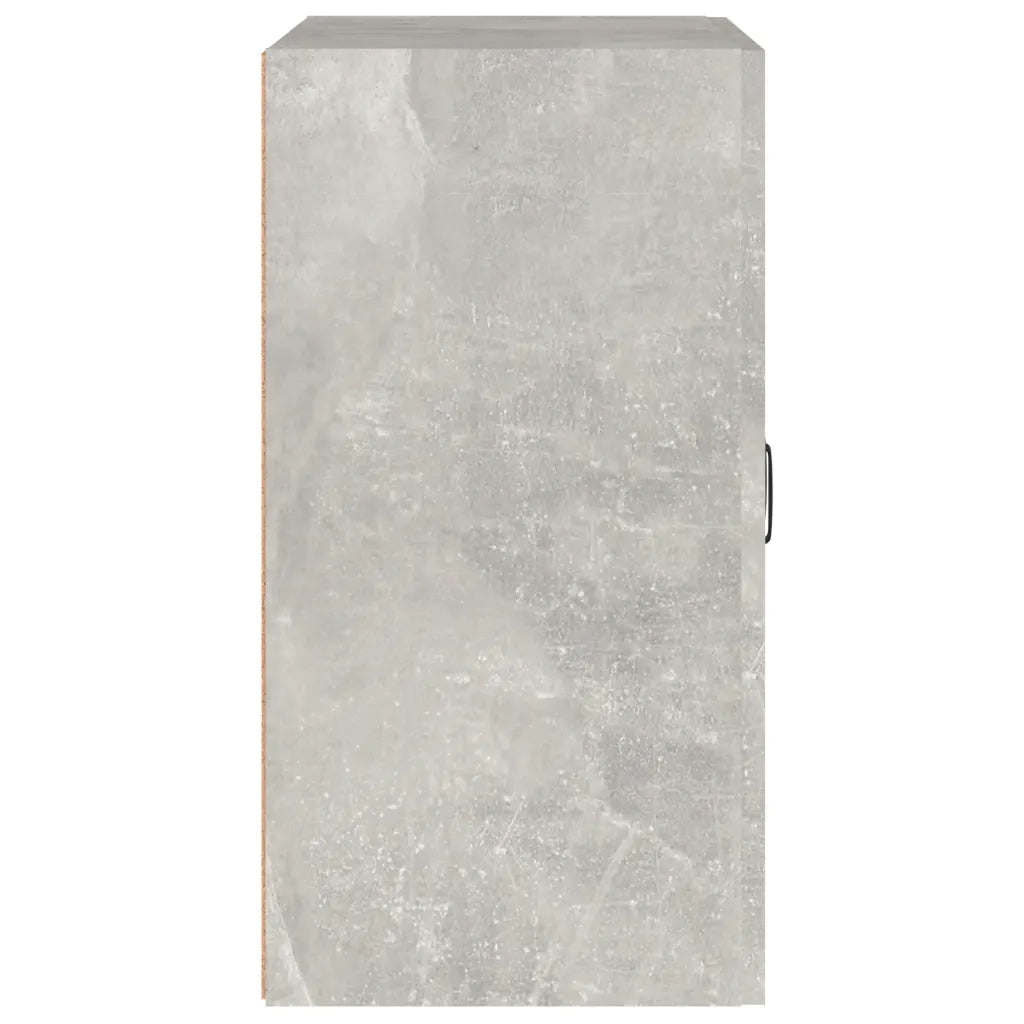 Armadietto a Muro | Mobile a Parete Grigio Cemento 60x31x60 cm Legno Multistrato