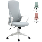 Sedia da Ufficio Girevole con Braccioli e Schienale Alto Regolabile ¨C Xylo ¨C Grigio 62x56x110-119,5cm