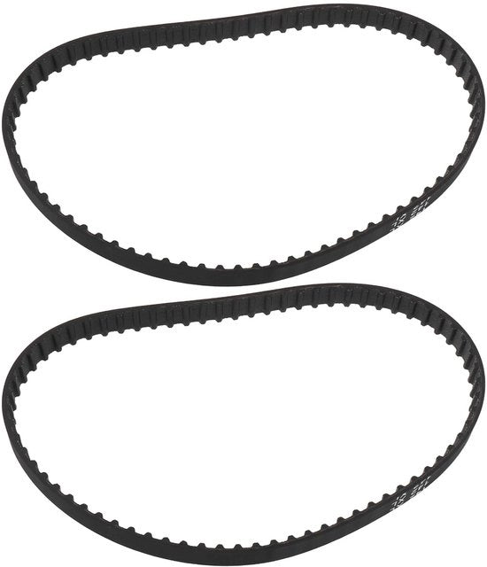 Rim di sostituzione in gomma - 2 pezzi - 142XLx3/8 - Compatibile con BDS150 - Materiale in gomma - Cinghia di trasmissione
