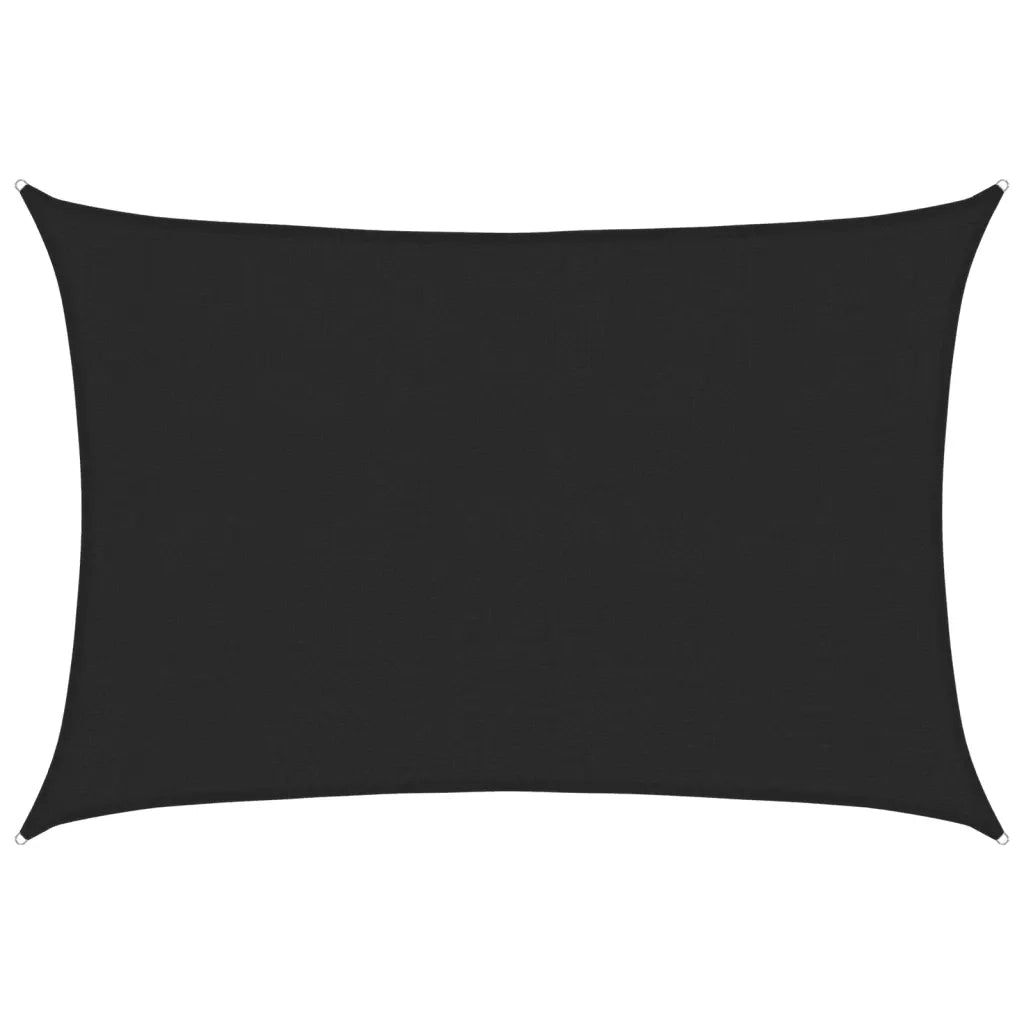 Vela Parasole 160 g/mÂ² Nera 3x4 m in HDPE