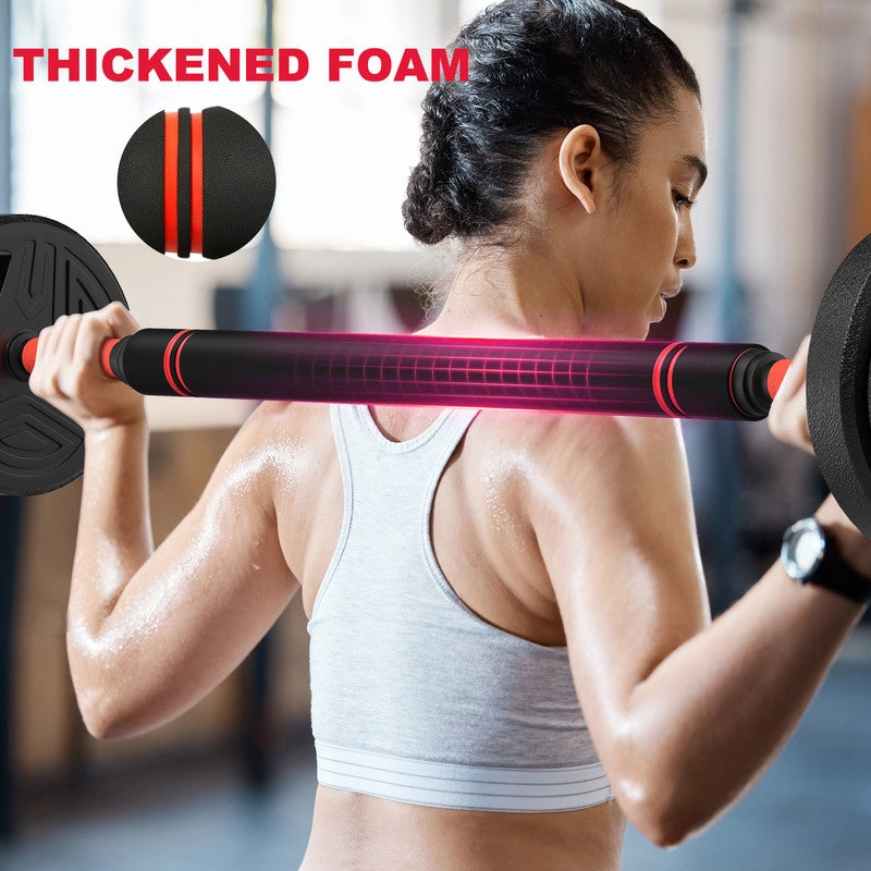 Manubri regolabili da 20 kg, set di manubri Rattantiree 4 in 1, manubri, kettlebell, bilancieri e flessioni, sollevamento pesi multiuso
