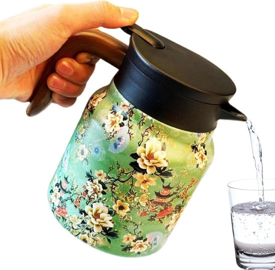 Thermos per il caffè e il tè - Dispensatore di acqua fredda e calda - Set di filtro per tè - Infusore per tè e caffè.