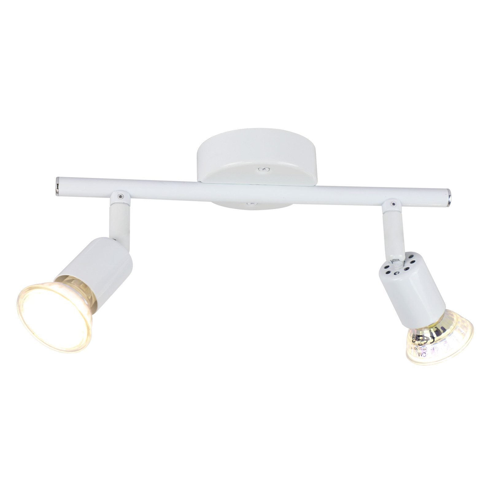 ZMH Faretto da soffitto 2 fiamme GU10 moderni per corridoio con lampadine incluse