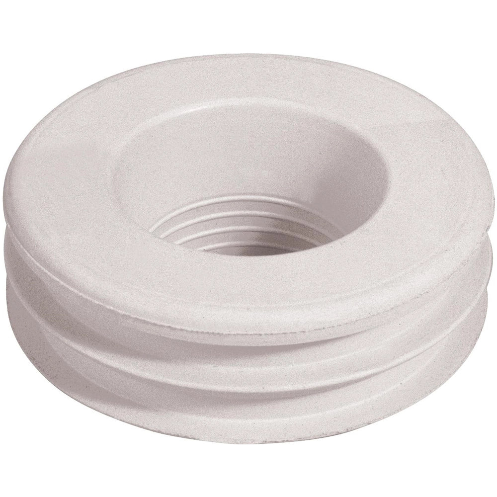 Morsetto in gomma bianca mm 60 x 32 vaso wc
