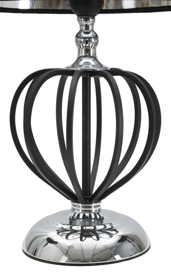 LAMPADA DA TAVOLO DARKY SILVER CM �28X44,5