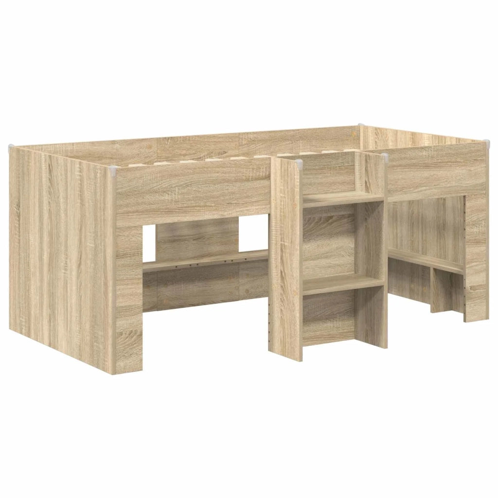 Letto Alto per Bambini | Letto Infantile | Lettino 2 pcs Sonoma 163 x 101,1 x 68,5 cm