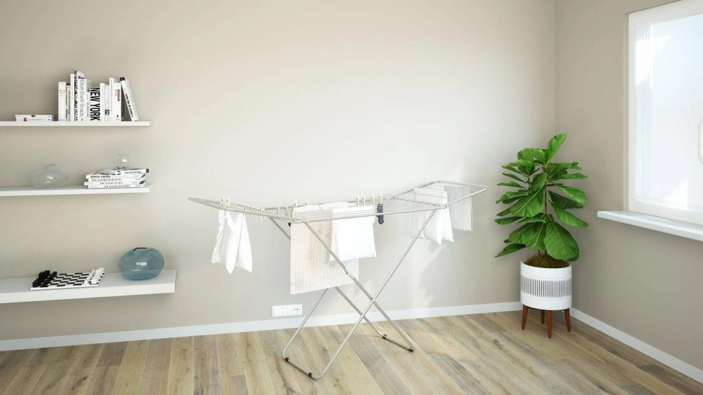 Colombo New Scal ST186 Glam 18 Stendibiancheria con Alette Acciaio Ripiegabile 18 m Antiruggine colore Grigio