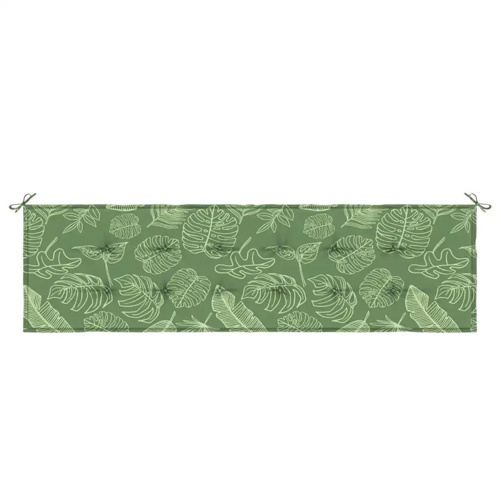 Cuscino per sedie | Cuscino per Panchina Foglia Design a foglia 150 x 50 x 3 cm