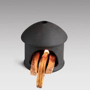 Mini contenitore per Palo Santo in ceramica, bruciatore di incenso in ceramica per bastoncini di legno e salvia, resistente al calore, facile da pulire, bacinella per smudging zen perfetta per meditazione e yoga (versione da casa)