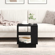 Tavolino da caffÃ¨  Nero Rovere 40x40x43 cm in Legno ingegnerizzato