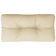 Cuscino per pallet | Cuscini per sedie Beige 70x40x12 cm in Tessuto