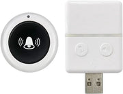 Deurbel wireless con regolazione della potenza sonora e telecomando - set per porta e porta di casa