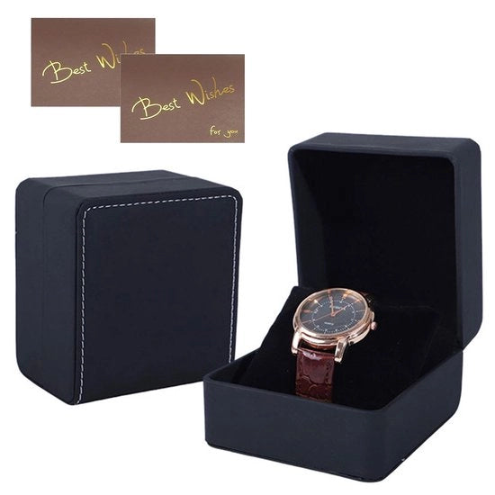 Cassetta per orologi da 2 pezzi - Box orologio - Cassetta orologio - Cassetta per orologi uomo - Cassetta di conservazione - Materiale duraturo - Cassetta orologio da 2 pezzi 

Modello: 
Dimensioni: 
Peso: 
Materiale: 
Capacità: 2 pezzi