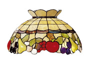 FRUIT SOLO PARALUME IN VETRO TIFFANY D.45CM