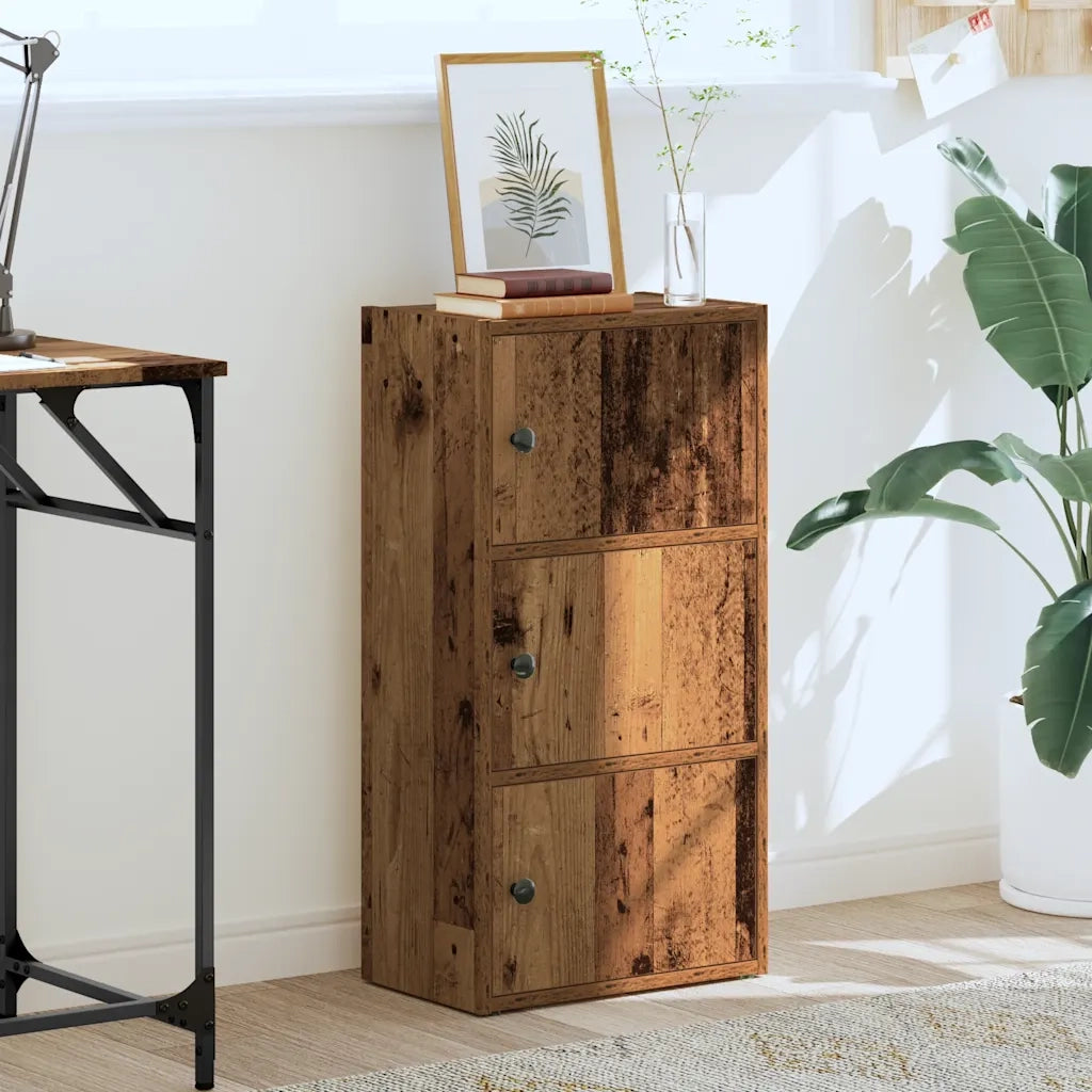 vidaXL Libreria Legno Vecchio 40x24x77 cm in Truciolato