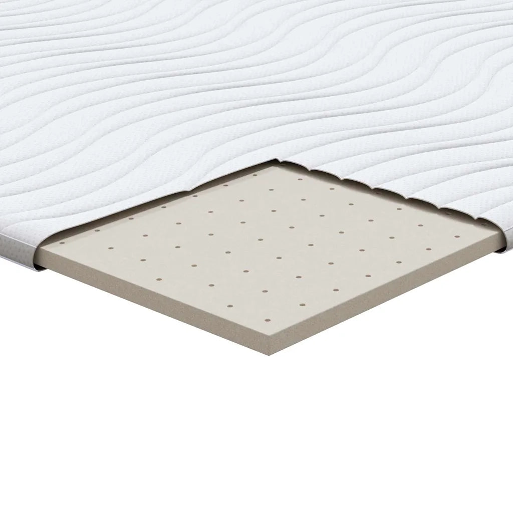 vidaXL Guanciali per materassi Bianco 70 x 200 cm Latice