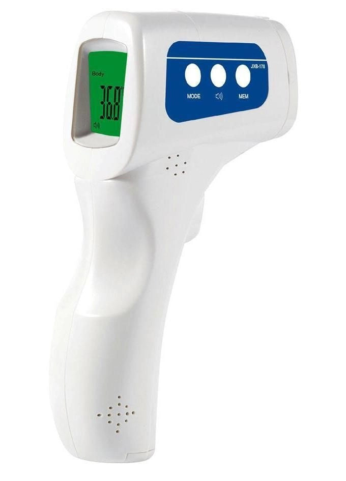 Shield Division JXB-178 Termometro a rilevamento remoto Bianco Fronte Pulsanti