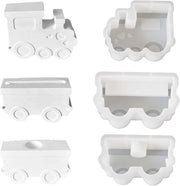 Kit di formatura in silicone per candele - Set da 3 pezzi - Forme per candelabro e candele - Creazione di candele in gesso DIY