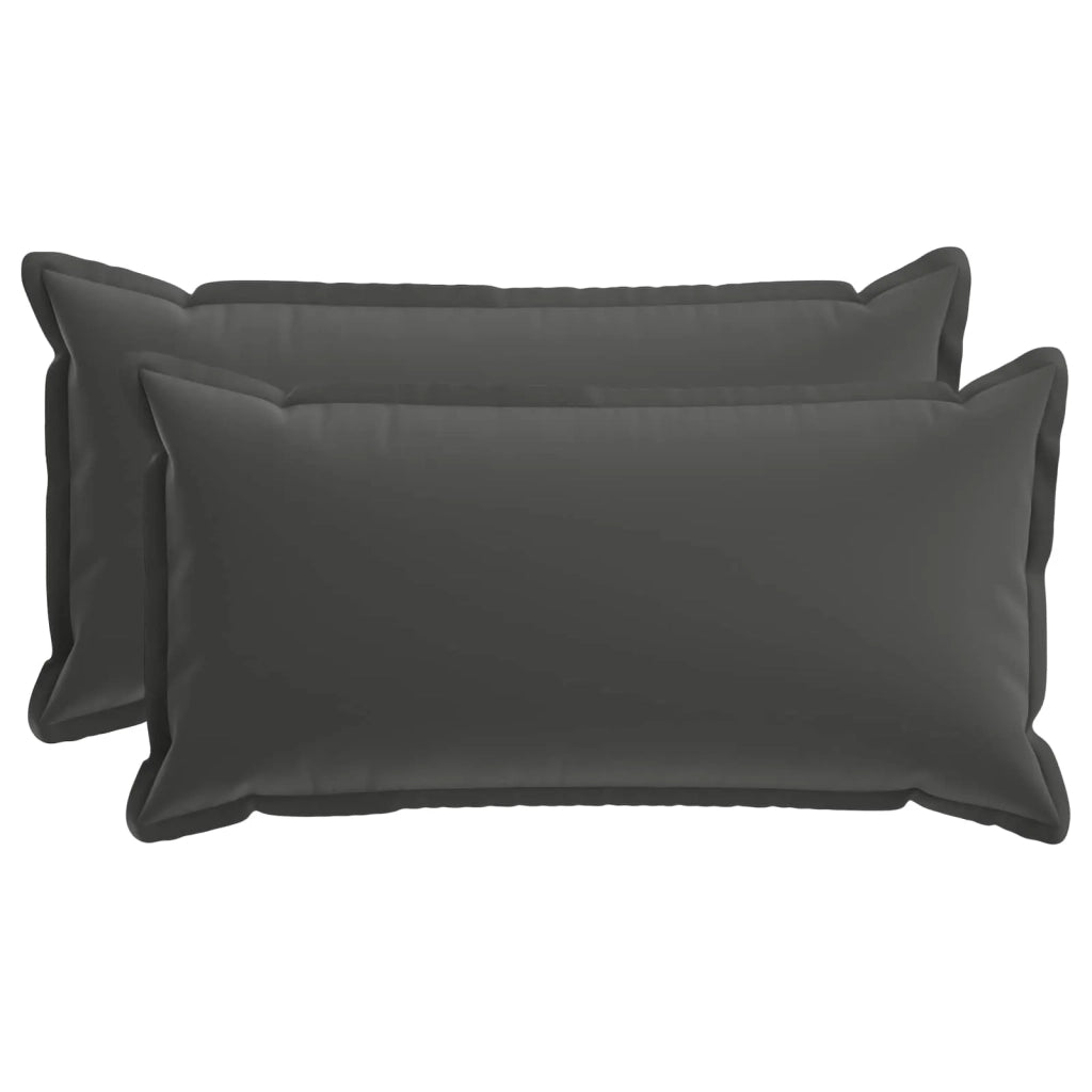 Federa 2 pcs HOUTEN Antracite 40 x 70 cm Poliestere 917884