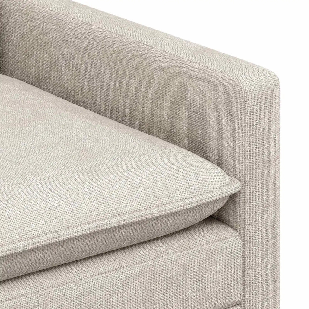 Divano Crema 126 x 81 x 87,5 cm Poliestere