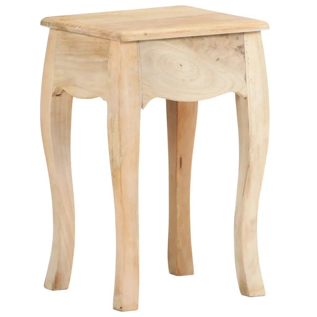Comodino 28x28x46 cm in Legno Massello di Mango cod mxl 30896