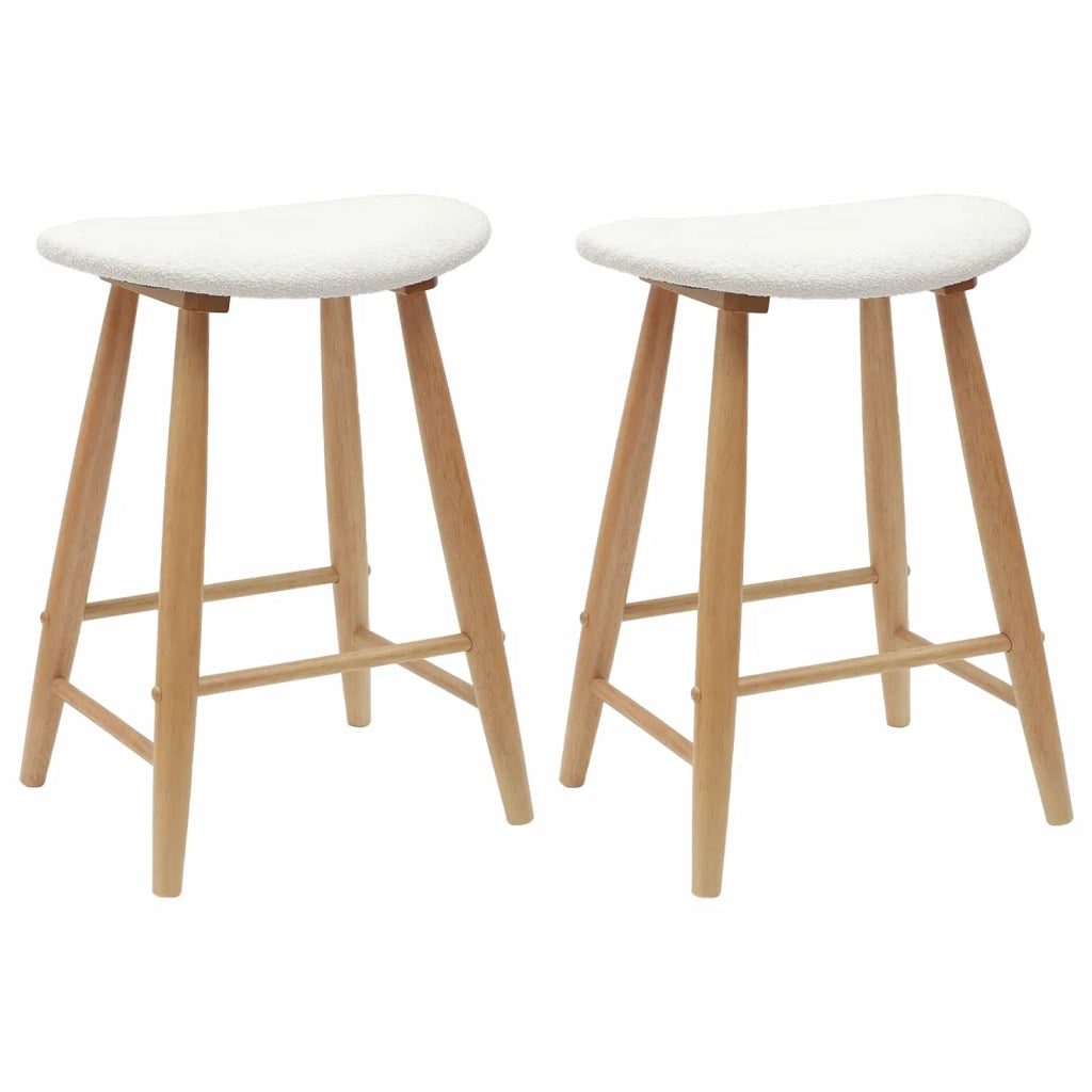 Sedie da pranzo 2 pcs Naturale 46 x 37 x 63 cm 42020464