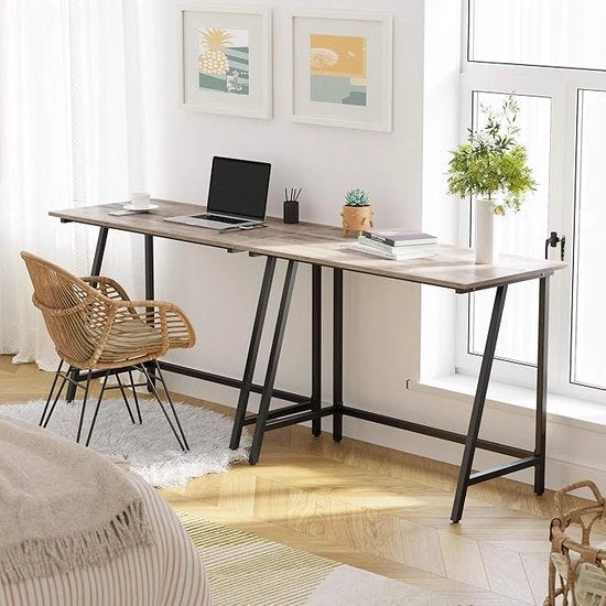 Bureau per computer, risparmio di spazio / Montaggio facile / Supporto monitor 100 x 50 x 75 cm