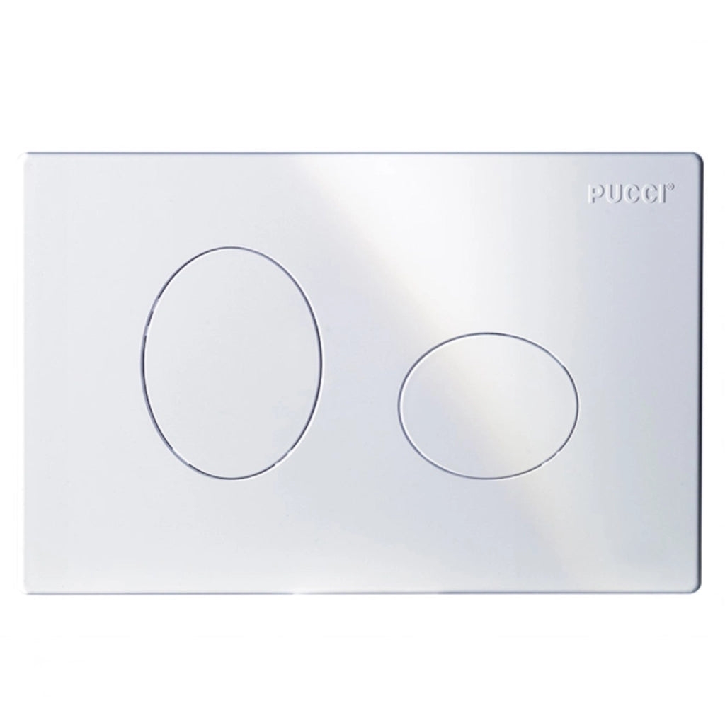 Placca Per Cassetta Incasso Pucci Serie Eco Elisse Colore Bianco cod. PUCCI 80130550
