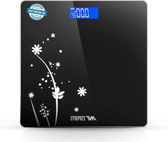 Pila Elettronica per la Misura del Peso del Corpo | Design Leggero Portatile - Capacità di 180 kg - Sensore di Alta Precisione - Funzione di Spegnimento Automatico