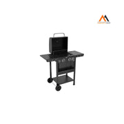 BARBECUE A GAS CARRELLATO 'KASAGRILL' mod. 2 fuochi - kW 2.5