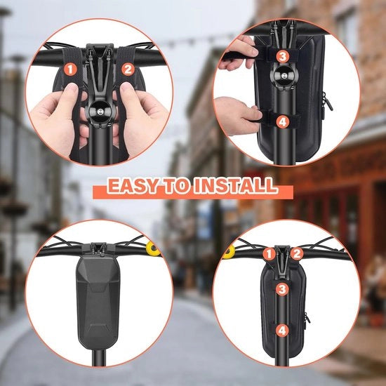 Tas di stoccaggio per scooter elettrico - Tas di stoccaggio acqua resistente e capiente per accessori scooter