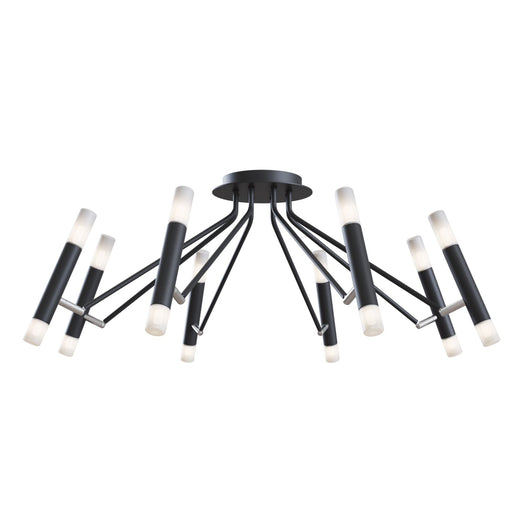 Plafoniera Modern in Metallo Vigo Nero