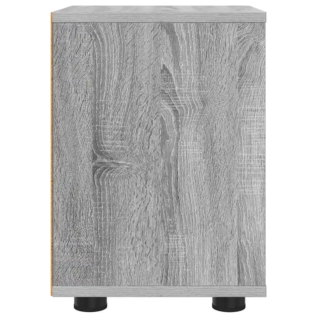 Comodini con cassetto 2 pcs Grigio Sonoma 30,5 x 30 x 43 cm