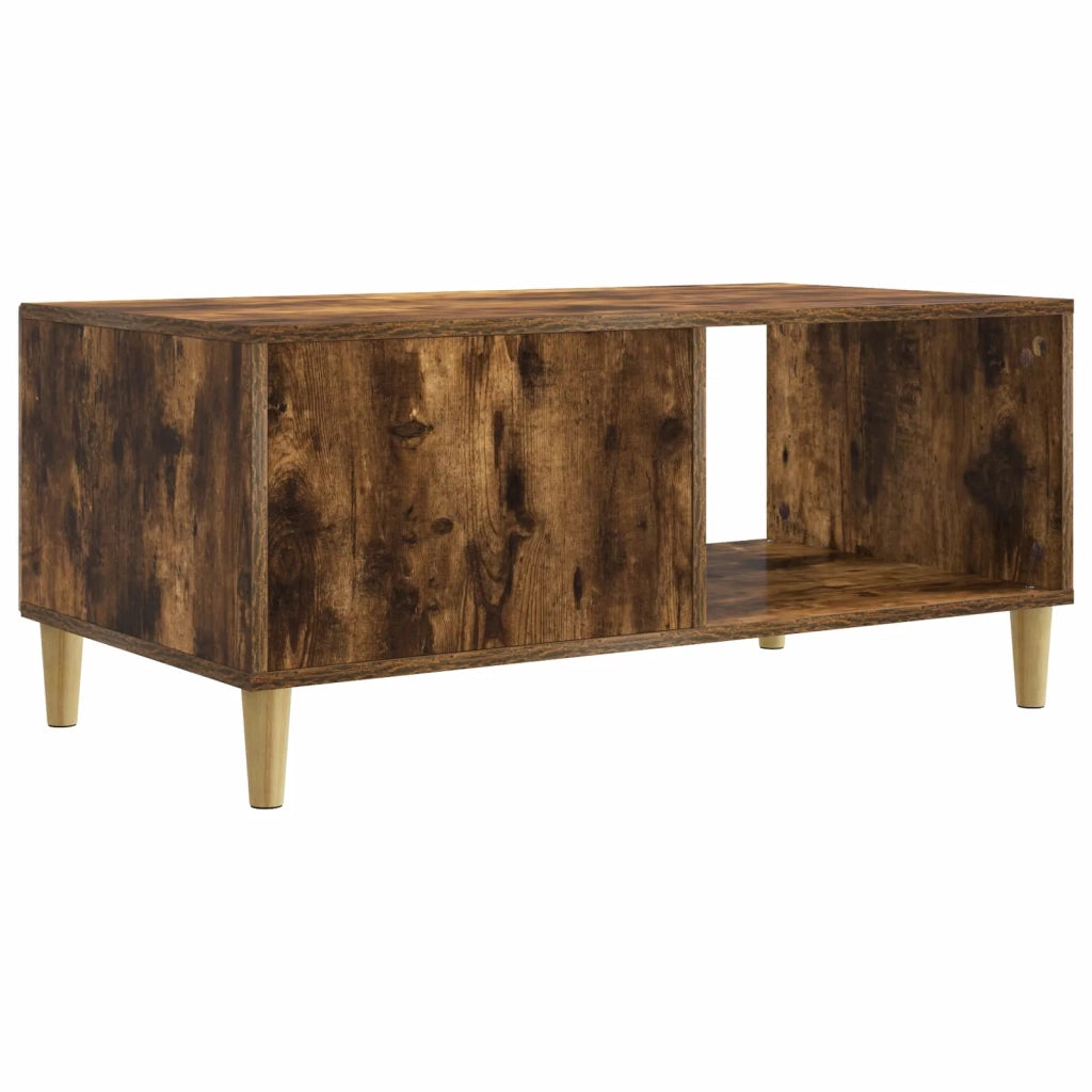 Tavolino da salotto | Tavolino da caff¨¨ | Tavolino da Soggiorno Rovere Fumo 90 x 50 x 40 cm