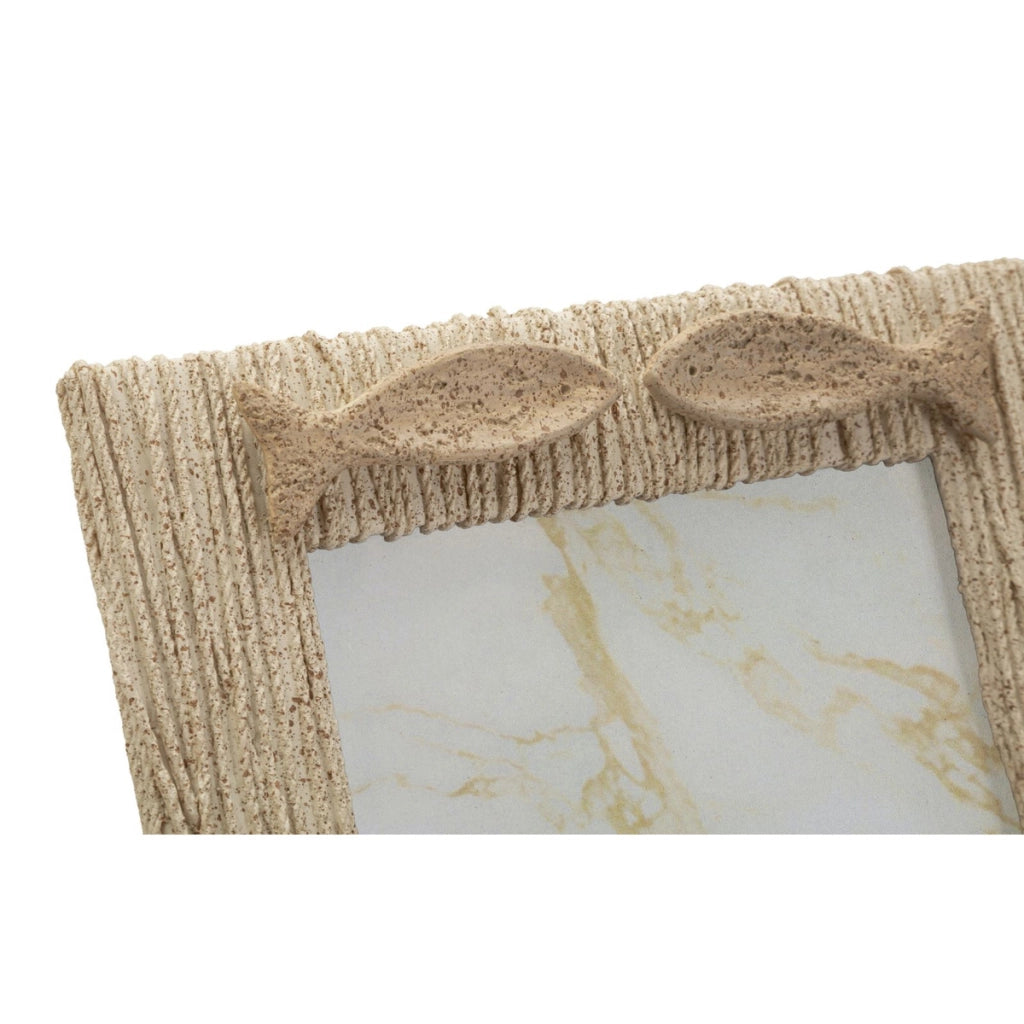Portafoto VKH1001, Beige, Poliresina, 21x2,8x26,5 cm