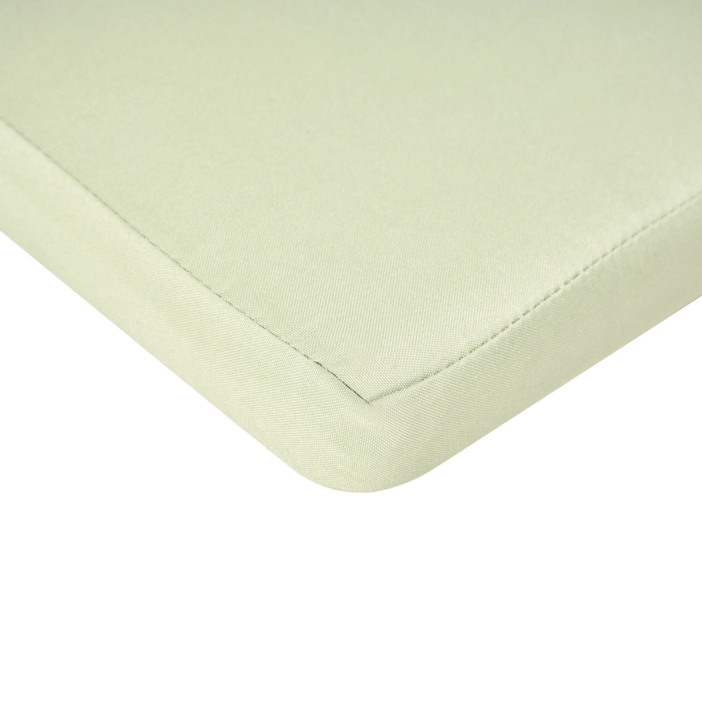 Cuscino Imbottito per Lettino Prendisole Tessuto verde per esterni dal design moderno