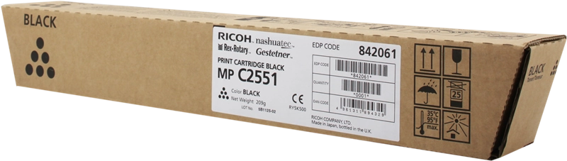 Ricoh 841587 cartuccia toner 1 pz Originale Nero