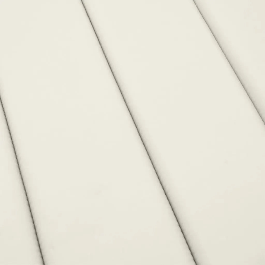 Cuscino per Lettino Prendisole Crema Mélange 200x70x4cm Tessuto 4002522