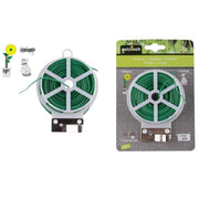 Trade Shop - Filo Di Ferro Plastificato Con Anima Ferro Per Giardino Giardinaggio 50 Mt 90133 -