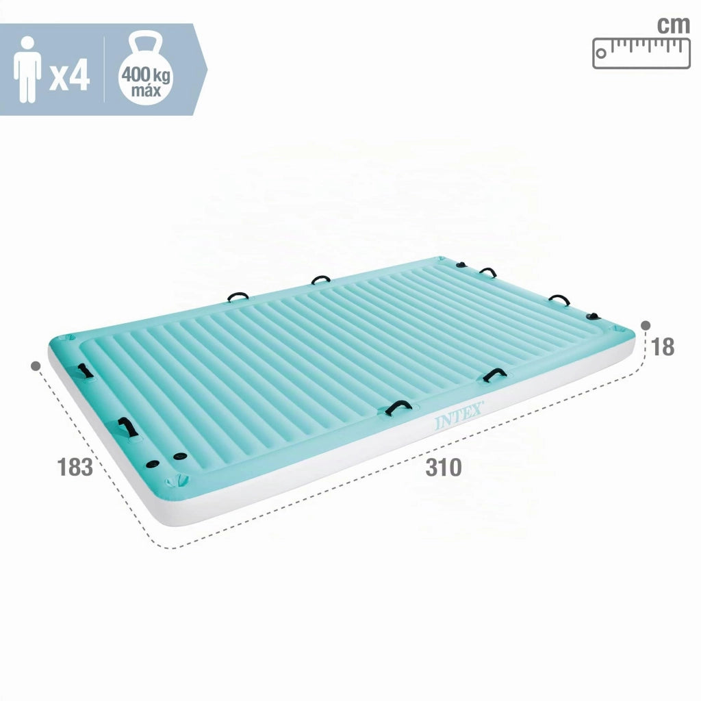 Materassino Gonfiabile Maxi Intex Water Lounge 183 x 18 x 310 cm