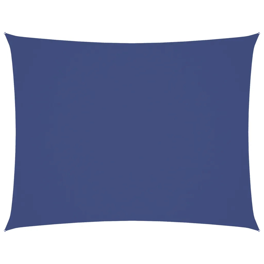Parasole a Vela Oxford Rettangolare 3x4 m Blu 135540