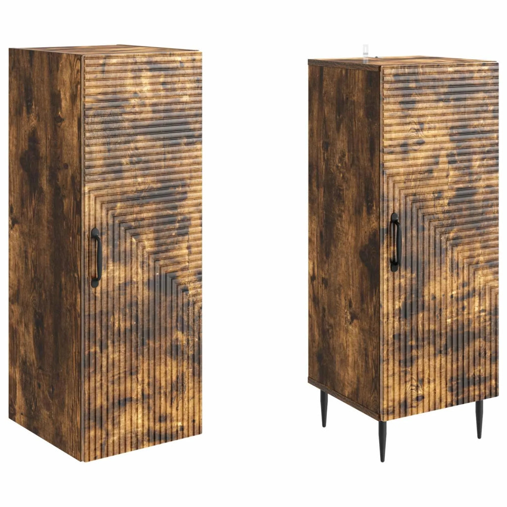 Set di armadi 2 pcs Rovere Fumo 33 x 34,5 x 89,5 cm 3416633