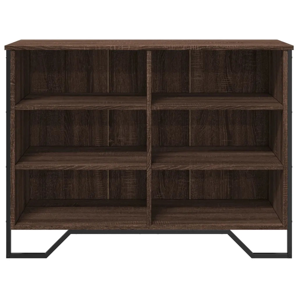 Credenza Rovere Marrone 101x35,5x74,5 cm in Legno Multistrato 848558