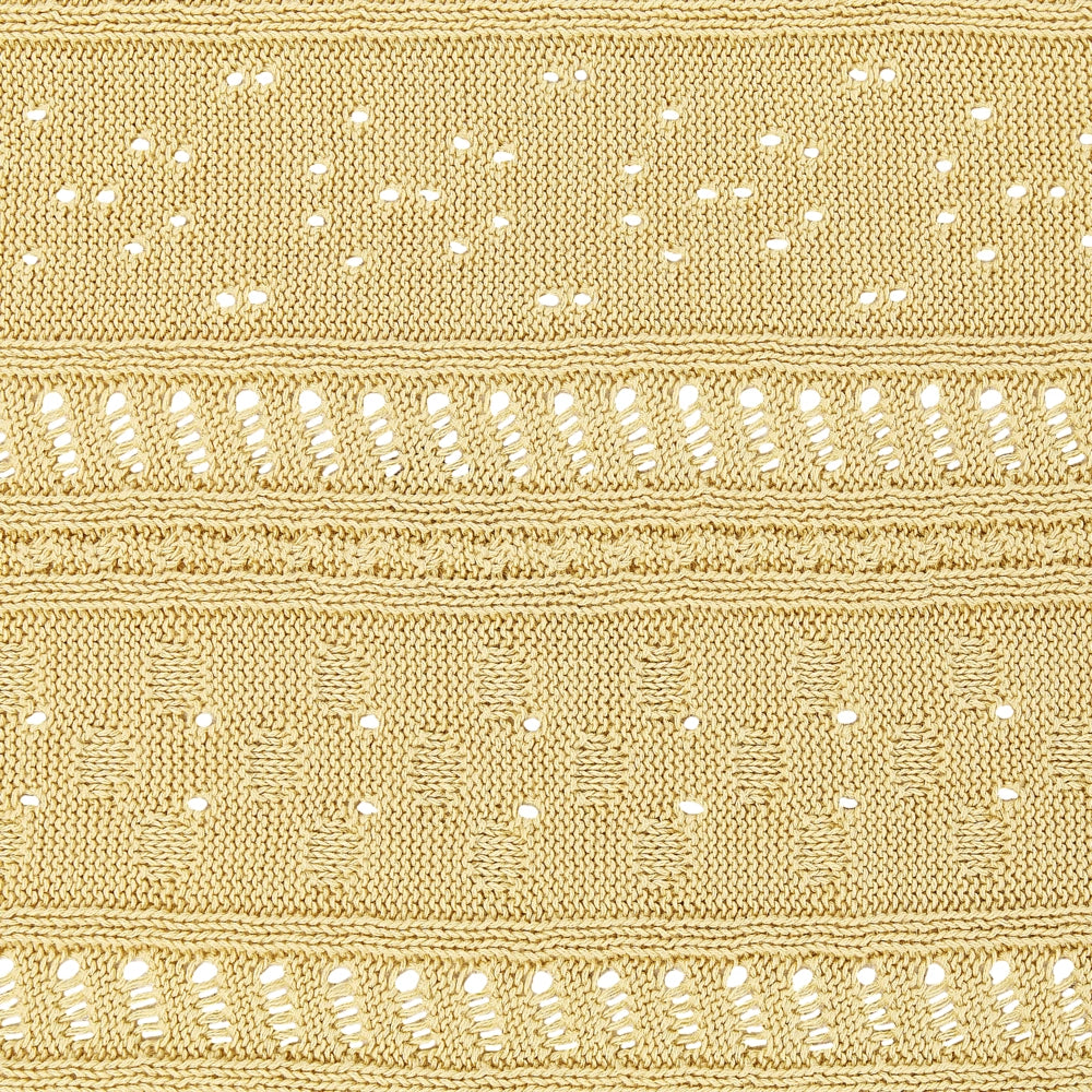 Copriletto Giallo Tessuto di cotone 150 x 200 cm Decorativo Biancheria da letto Design Classico Camera da letto