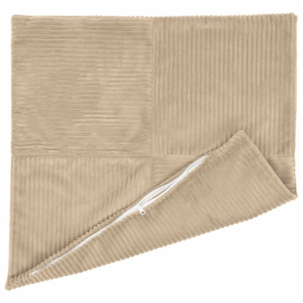 Federa 2 pcs ALMELO Tortora 55 x 55 cm corduroy 915323