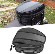 Zaino per motocicletta - Deltapanniera acqua resistente - Grande capacità 14x24x30 cm - Multifunzionale - Resistente ai graffi - Sottopiede antiscivolo - Installazione facile - Tasca per motocicletta