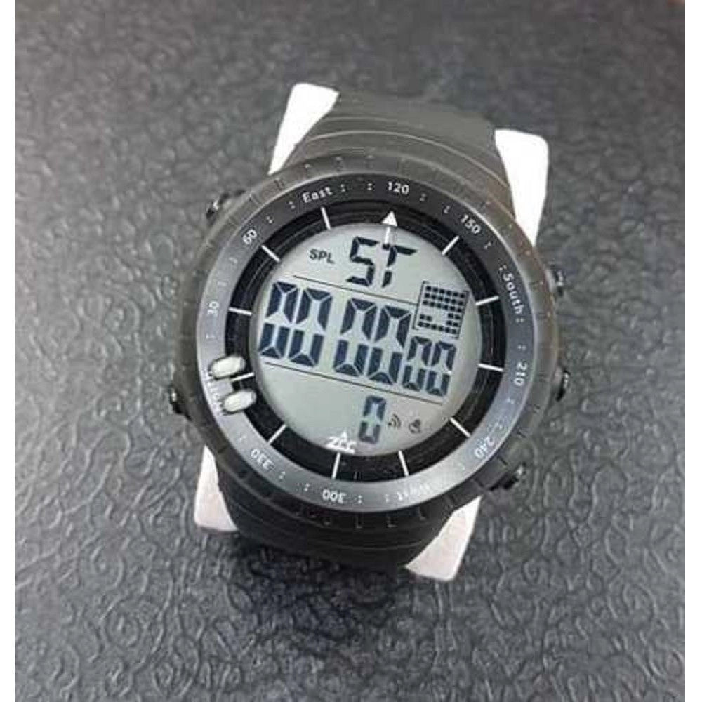Trade Shop - Orologio Da Polso Zcc Compass Digitale Sveglia Data Cronometro Sportivo Nero -