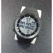 Trade Shop - Orologio Da Polso Zcc Compass Digitale Sveglia Data Cronometro Sportivo Nero -